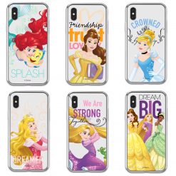 Disney Princess Clear Jelly Phone Case เคสเจ้าหญิงดิสนีย์