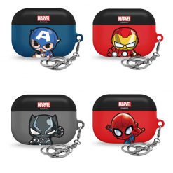 Marvel Spiderman Black Panther Iron Man Captain America AirPods Case